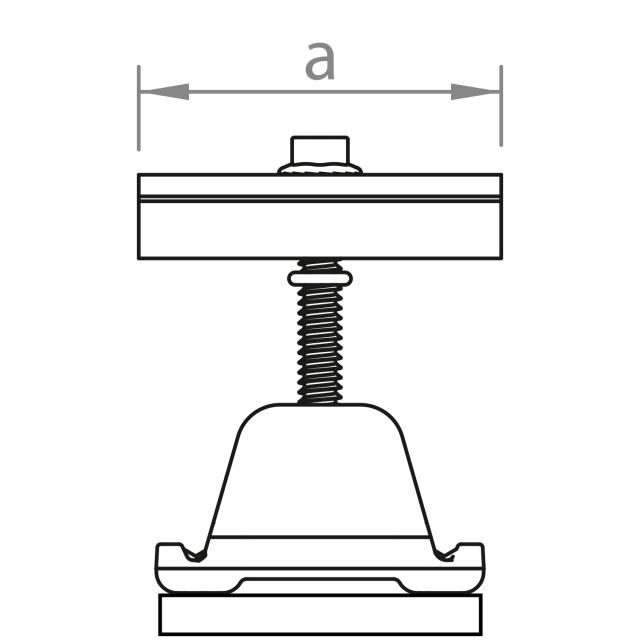 Mittelklemme 43-52 Set C