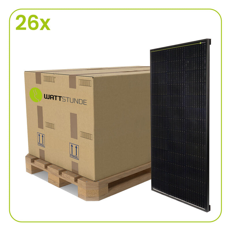 WATTSTUNDE SOLA Frame Mono+S 120Wp - 26 Module auf PALETTE