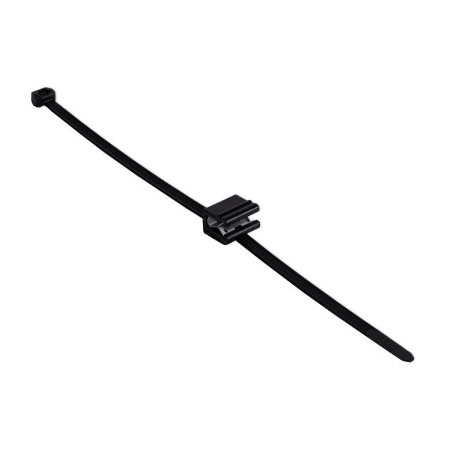 Kabelbinder-Clip an Profilsteg 1-3mm