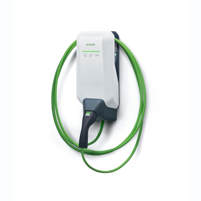 KEBA KC P40 Pro white 22kW 6m (WLAN/RFID/MID)