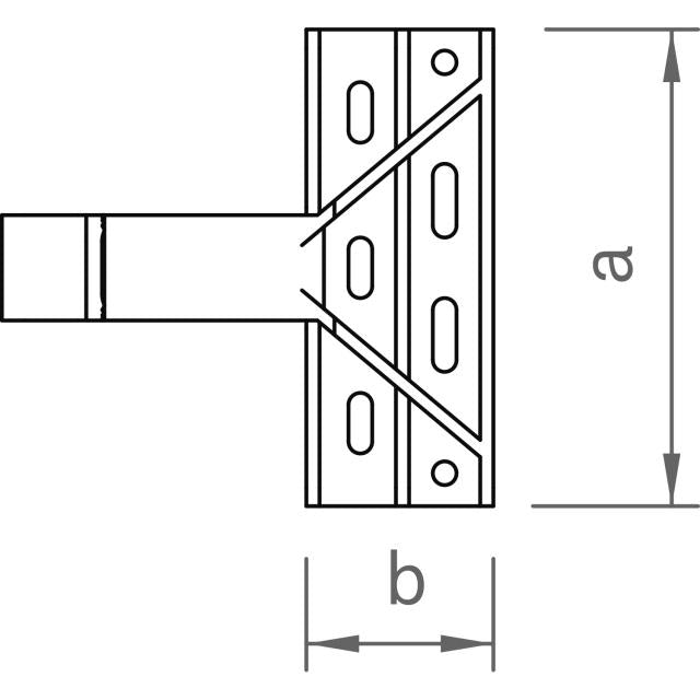 Dachhaken ZD 544 horizontal