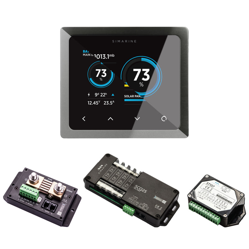 Simarine PICO Blue Set Rev23 - Batteriemonitor, Tankelektrode und 2 x Shunt
