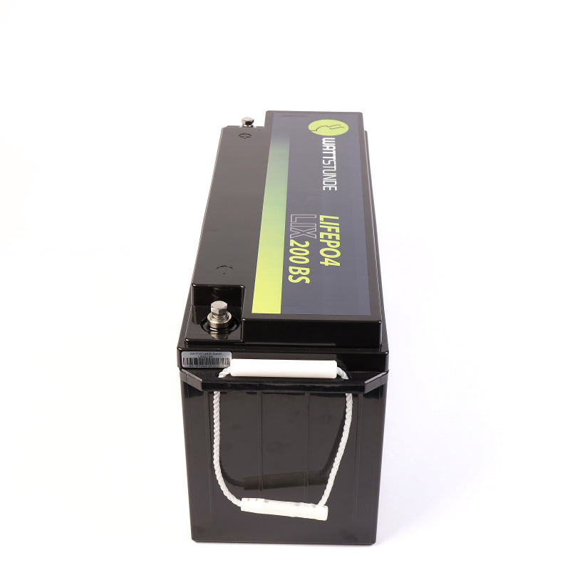 WATTSTUNDE Lithium 12V 200Ah LiFePO4 Batterie LIX12-200-BS
