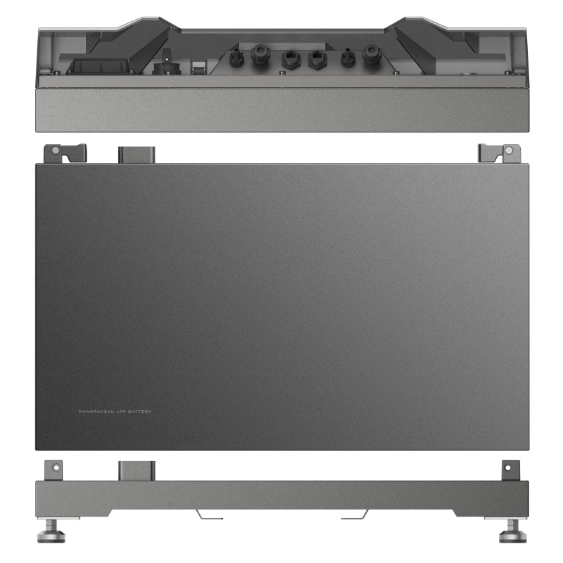 EcoFlow PowerOcean Junction Box and Base mit Solarspeicher