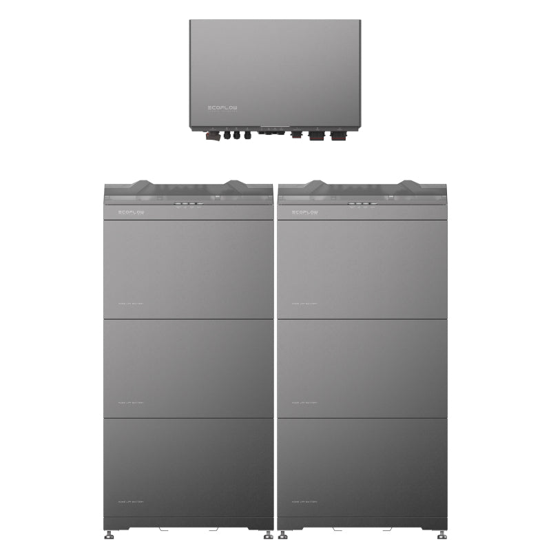 EcoFlow PowerOcean Junction Box and Base mit Solarspeicher
