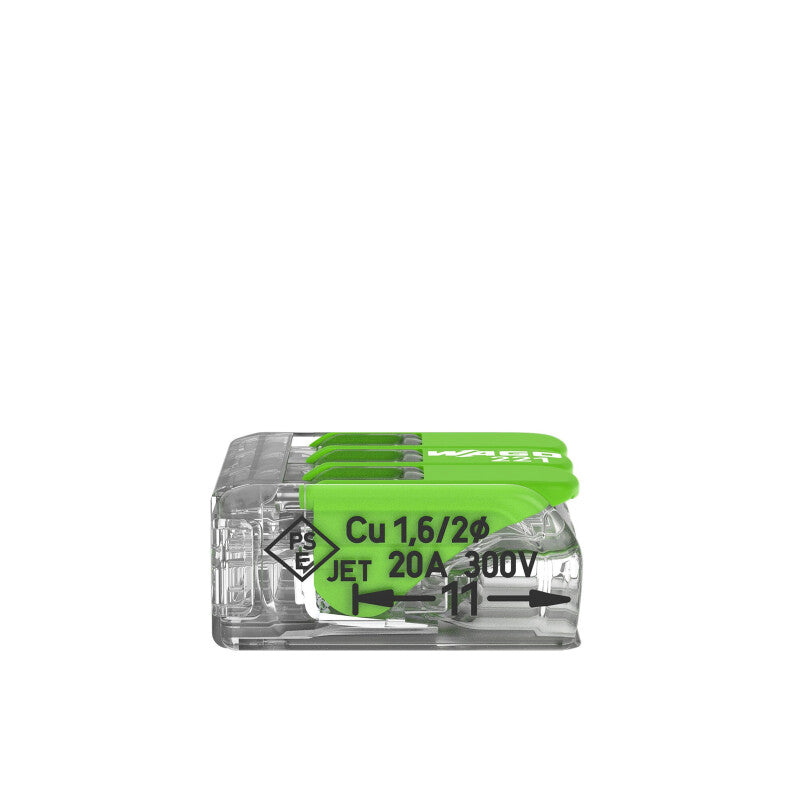 WAGO Verbindungsklemme Green Range flexibel bis 4mm² - 221-423 | 50er Pack