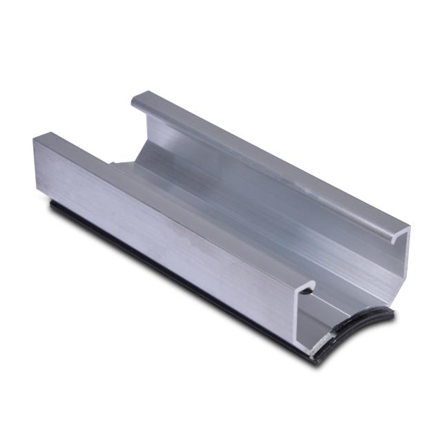Kurzprofil C33 R39,4 mit EPDM 125mm