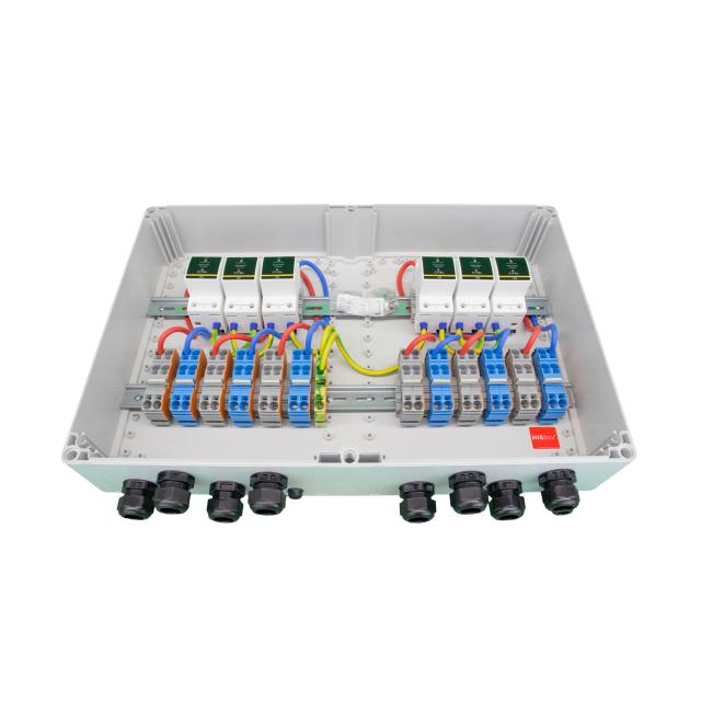 HISbox DC Combiner 1000V, 6 MPPT, IN2/OUT2