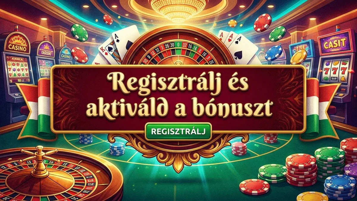 Regisztráció bónusszal
