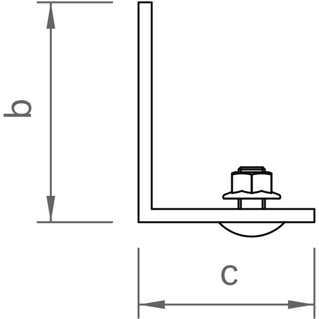 Abrutschsicherung/Abdeckkappe-Set C95