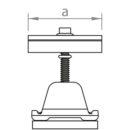 Mittelklemme 43-52 Set C