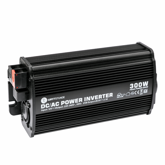 WATTSTUNDE 300W / 600W 12V Sinus Spannungswandler WS12/300SI