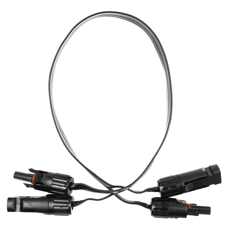 WATTSTUNDE MC4 auf MC4 Flachbandkabel 50cm