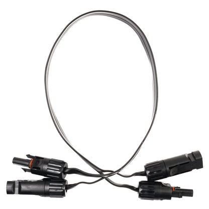 WATTSTUNDE MC4 auf MC4 Flachbandkabel 50cm