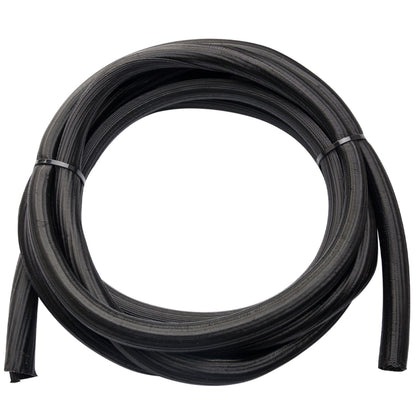 WATTSTUNDE Geflechtsschlauch offen 19mm schwarz 5 Meter
