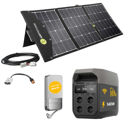 EcoFlow DELTA 3 Powerstation Bundle mit WATTSTUNDE SunFolder Solartasche WATTSTUNDE SunFolder 140W