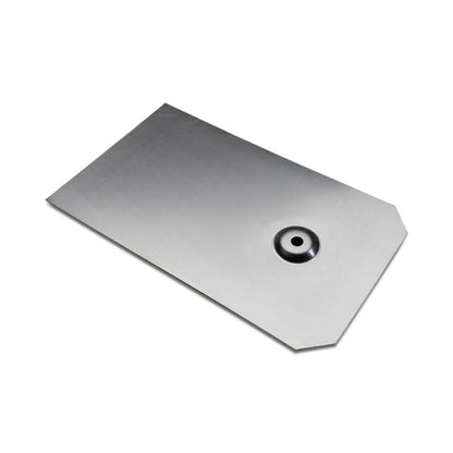 Metallschindel 390x230 mm, mit Dichtung