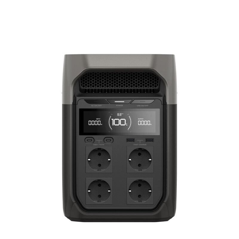 EcoFlow DELTA 3 Powerstation Bundle mit WATTSTUNDE SunFolder Solartasche