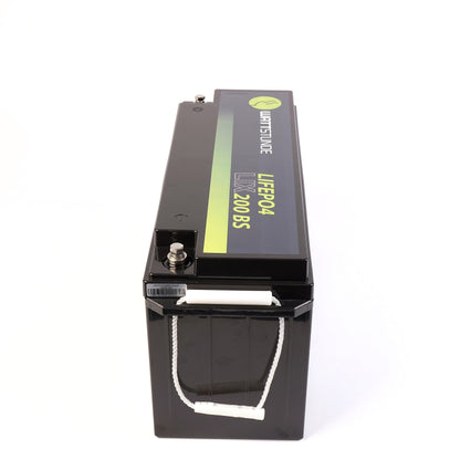 WATTSTUNDE Lithium 12V 200Ah LiFePO4 Batterie LIX12-200-BS