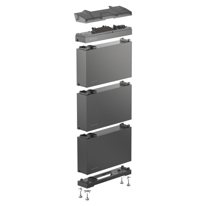 EcoFlow PowerOcean Junction Box und Base Set mit Solarspeicher 15 kWh