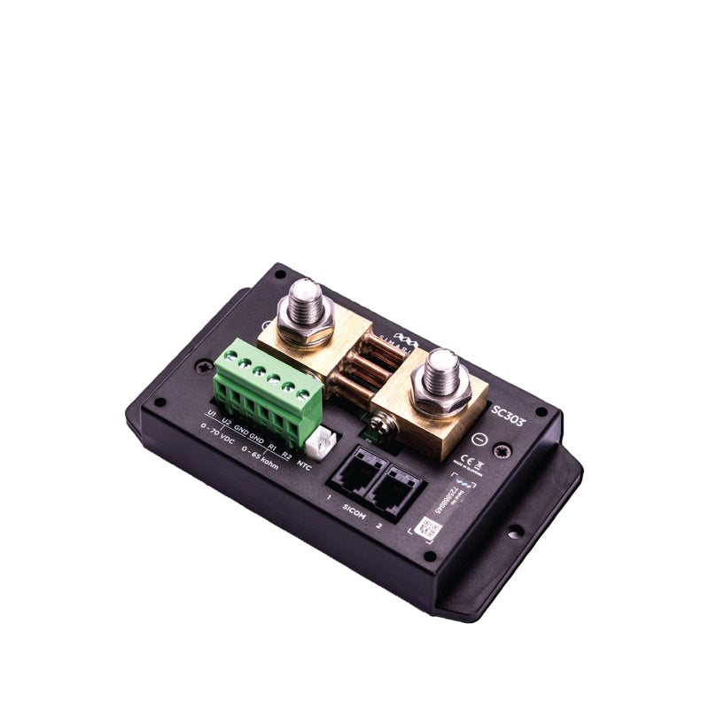 Simarine PICO Standard Set Rev23 - Batteriemonitor, Tankelektrode und Shunt Schwarz-mit Einbaurahmen