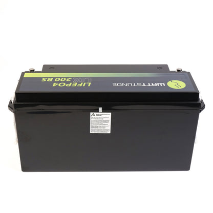 WATTSTUNDE Lithium 12V 200Ah LiFePO4 Batterie LIX12-200-BS